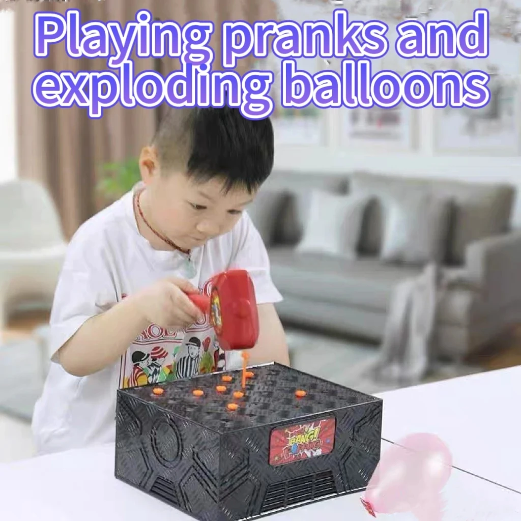 Table-top puzzle toy balloon fun game pegging balloon exciting adventure game parent-child interaction