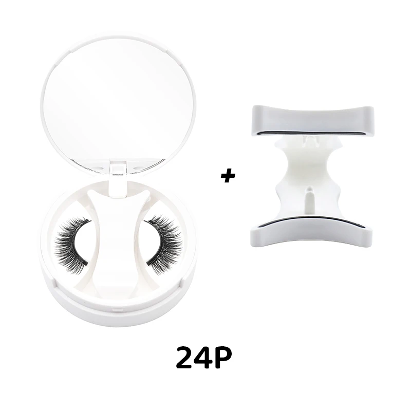 Künstliche Nerzwimpern 3D Magnetische Natürliche Falsche Wimpern Großhandels-Set Wiederverwendbare Magnetwimpern mit Pinzette – Detail 8