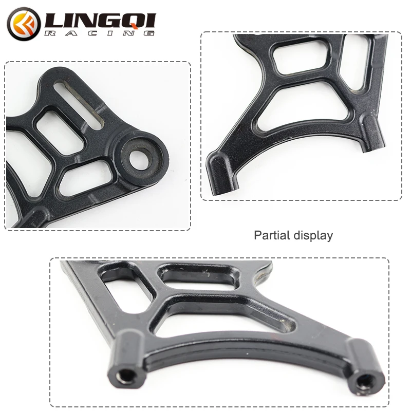 LING QI Electric Motorcycle Disc Brake Bracket Brake Caliper Bracket Disc Guard For  SurRon Light Bee S X Dirt Bike Pit Bike