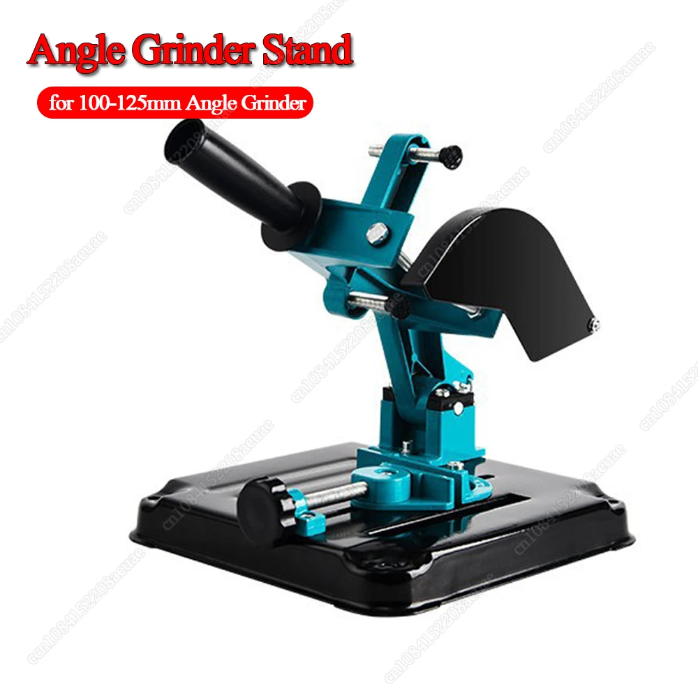 Aluminum Alloy Angle Grinder Modified Cutting Machine Bracket Angle Grinding Device Stand Base for 100-125mm Type Angle Grinders