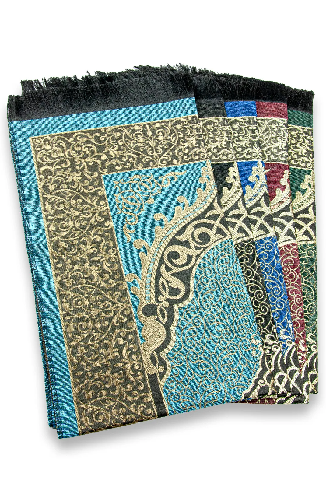 

10 OTTOMAN TAFFETA Prayer RUG 5 S Muslim Islam Sheet Prayer Mat Holy Quraan Islamic Mats