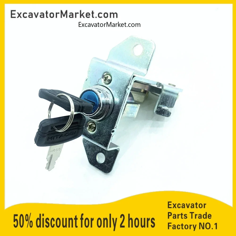 For HITACHI ZX ZAX200/210/200/240-3 Excavator accessories Toolbox Lock EFI Toolbox Lock Excavator Parts Excavator accessories