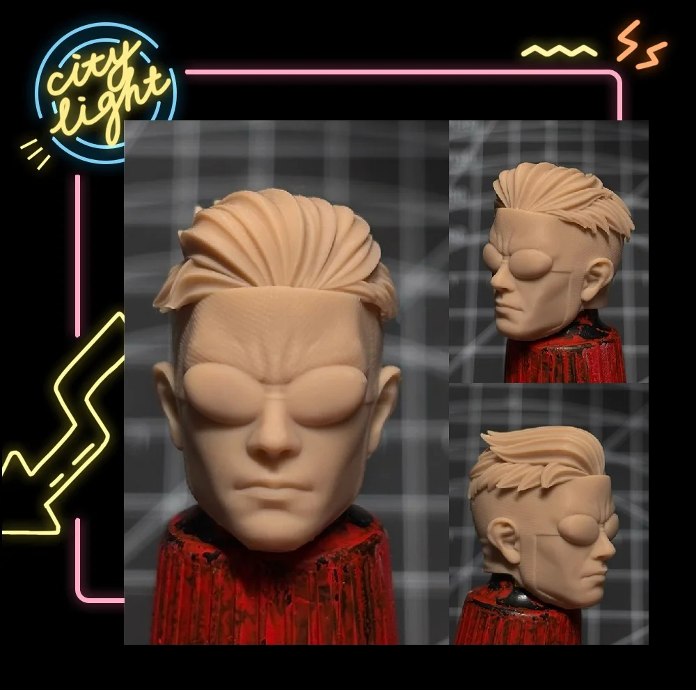 

【Сделано 30 дней】Неокрашенная модель в масштабе 1/12, мужской солдат, процесс тонкой полировки, резьба по белой головой для 6-дюймовой фигурки MFC Mafex