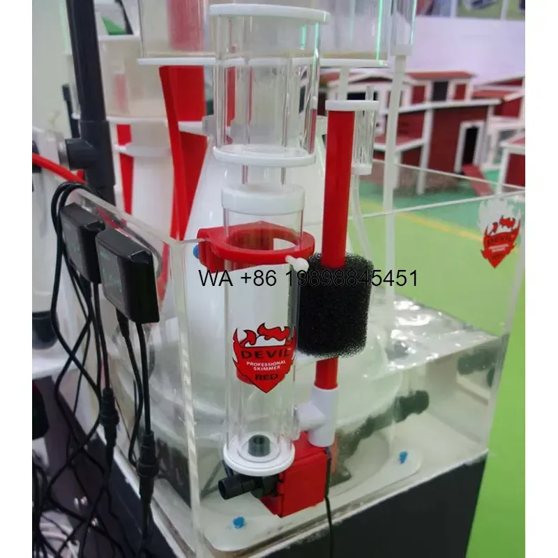 Wmwmnu for Red Devil NANO-150 Equipment Protein Separator Oil Separator Protein Skimmer for Aquaculture Marine Fish Tanks