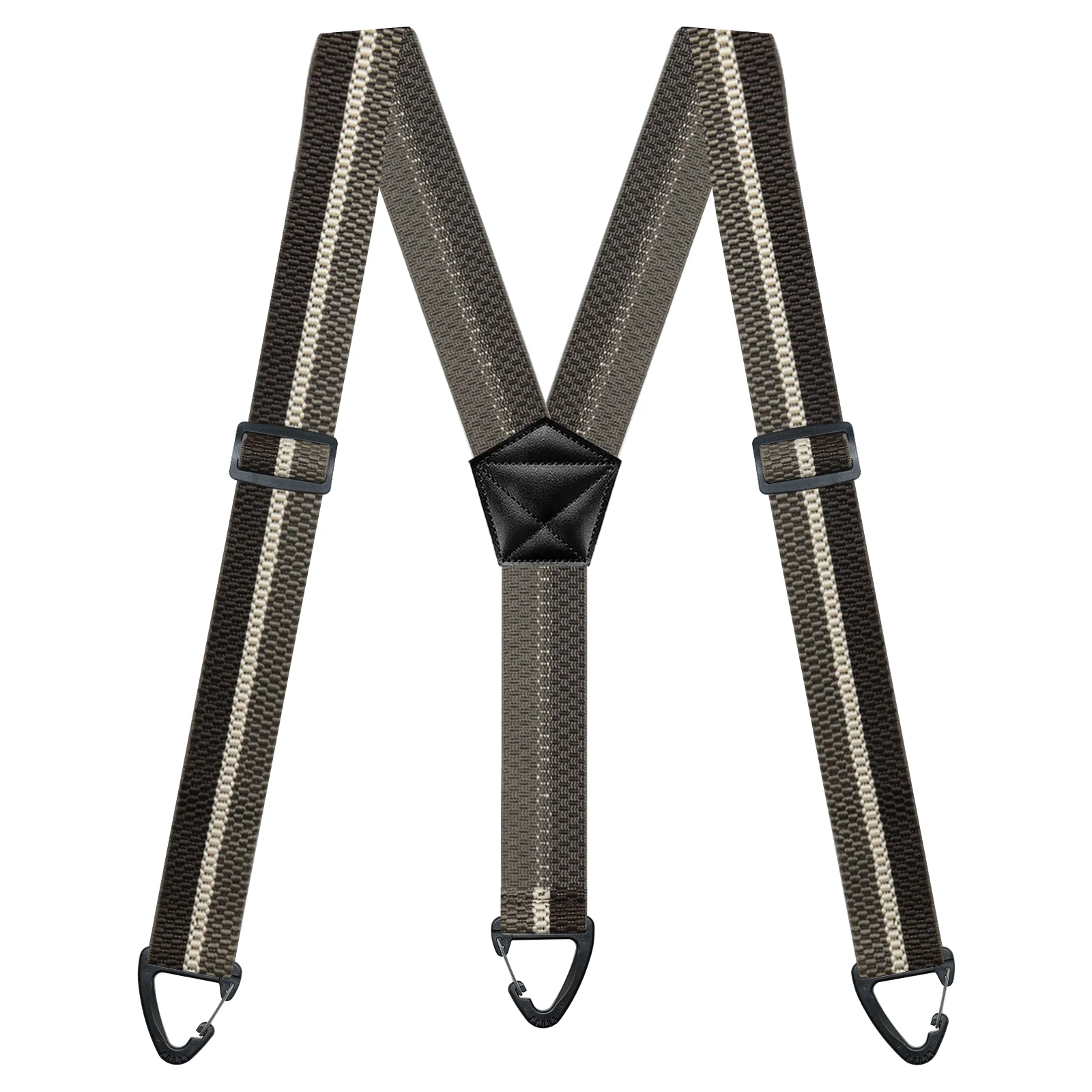 Verborgen bretels voor mannen Heavy Duty werk onder Y-rug jarretelkleding 1,5 inch met 3 kliklus