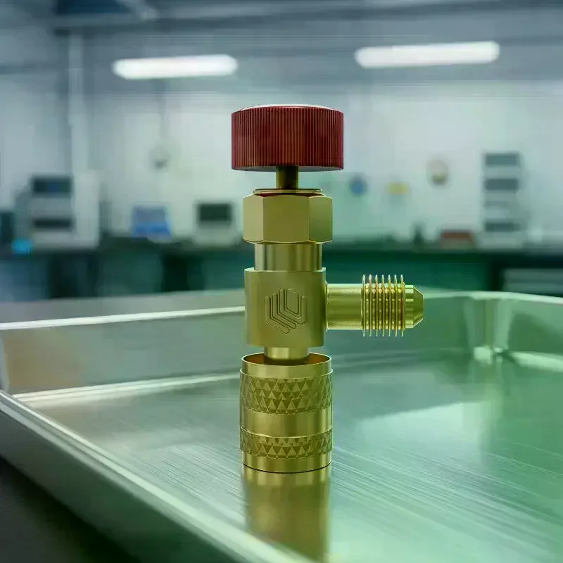 R410a R22 Air Conditioning Adapter Liquid Safety Valve R22 External Thread