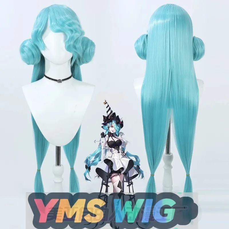 

【YMS WIG】Перука для косплея «Спать в никуда», змея с разделенной булочкой для волос, реалистичная кожа головы