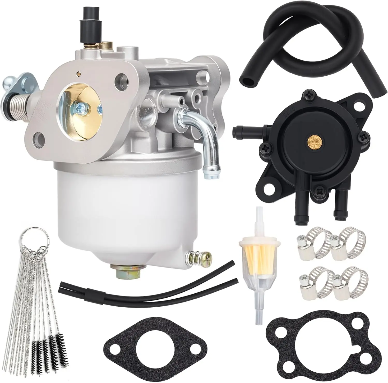 Carburetor for EZGO 295cc Robin Engine Txt Gas Golf Cart Club Car 4-Cycle 1991-up with  OEM#  26645G01 26645G03 with Fuel Pump