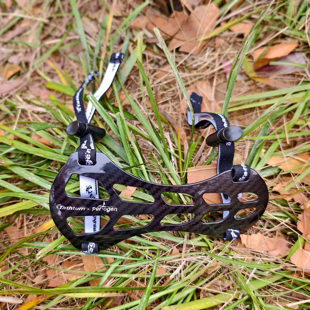 أسود الكربون الرماية واقي للذراع UTX حبل مشبك قابل للتعديل الذراع حامي قوس منحني الصيد الرماية معدات الحماية الرياضية #4