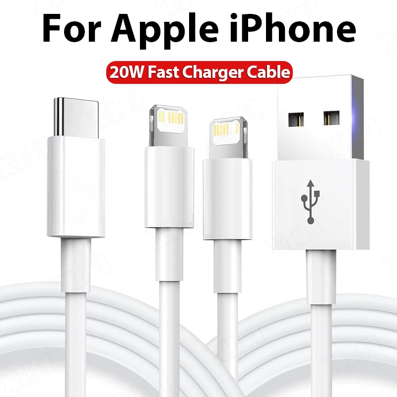 

PD 20 Вт зарядный кабель для iPhone 14 13 12 11 Pro Max Mini XR XS X 6 7 8 Plus Быстрая зарядка для iPad Type C на iOS кабель для передачи данных