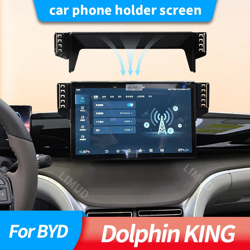 

Car phone holder screen For BYD Dolphin KING compact,lightweight,creative, multi-functional and practical essential for drivers