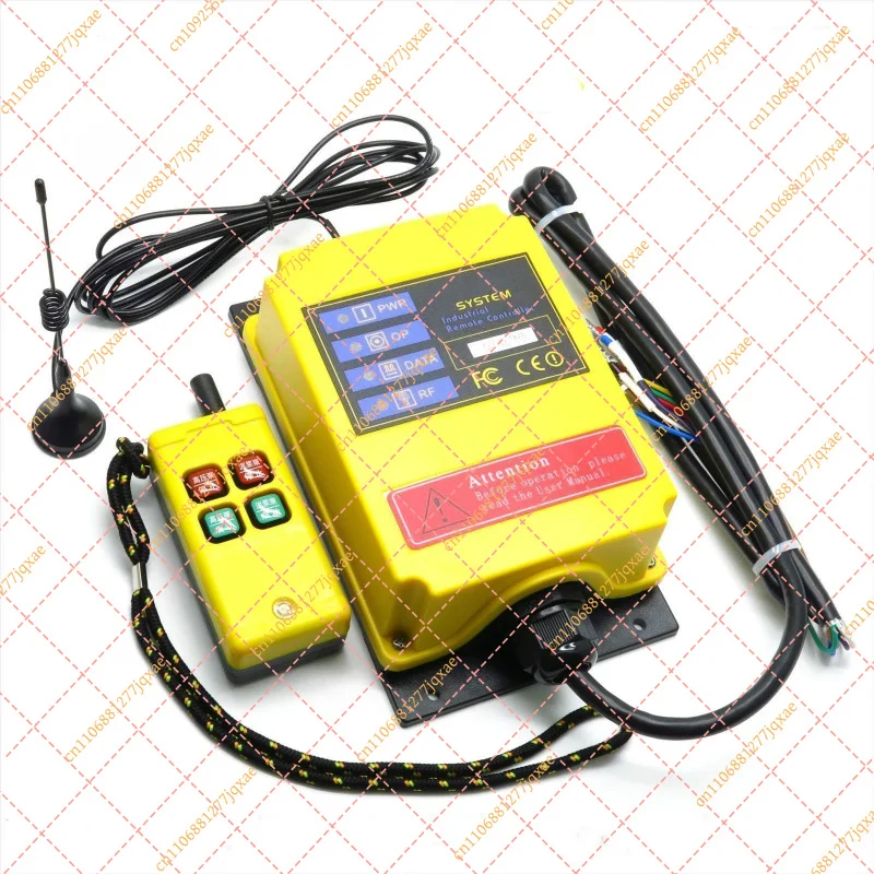 Industrial Wireless Remote Control for Electric Hoist & Mud Pump, 500m Long Distance Push Button Controller