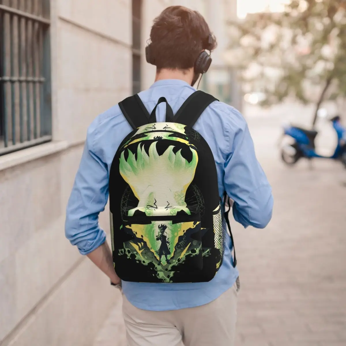 Anime Dr Stone Backpack Boys Girls BookBag Children School Bag Computer Shoulder Bags for Men Women
