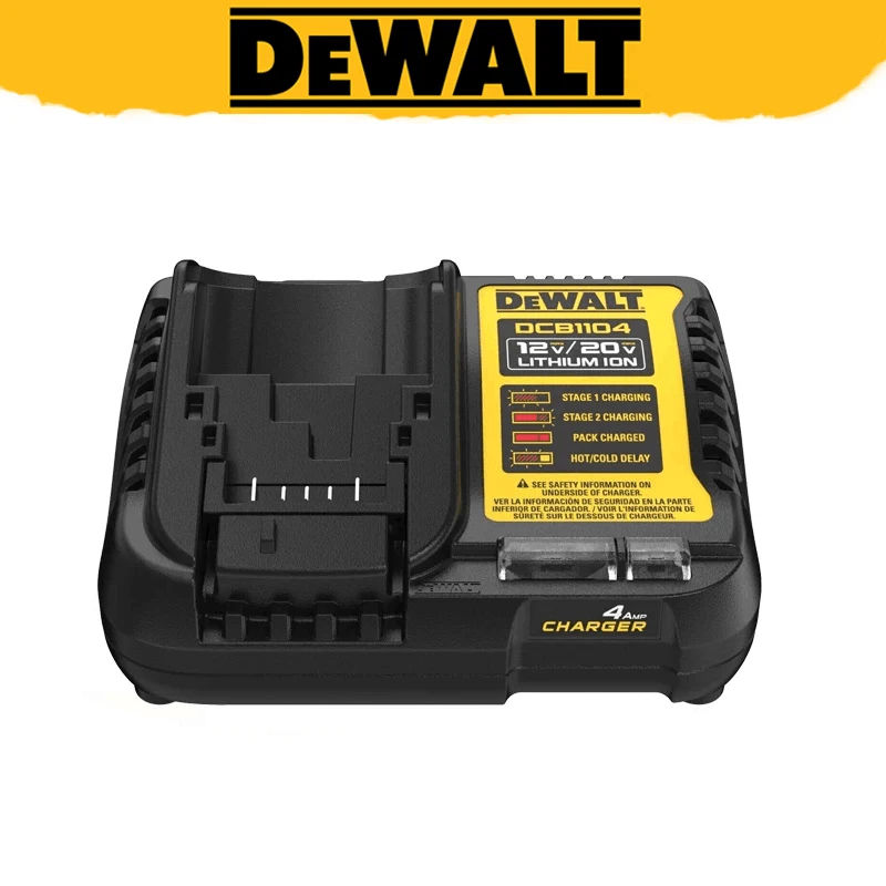 Dewalt Original Battery Charger 20V 4AH 5AH DCB115 DCB118 Fast Charging Charger Lithium Battery