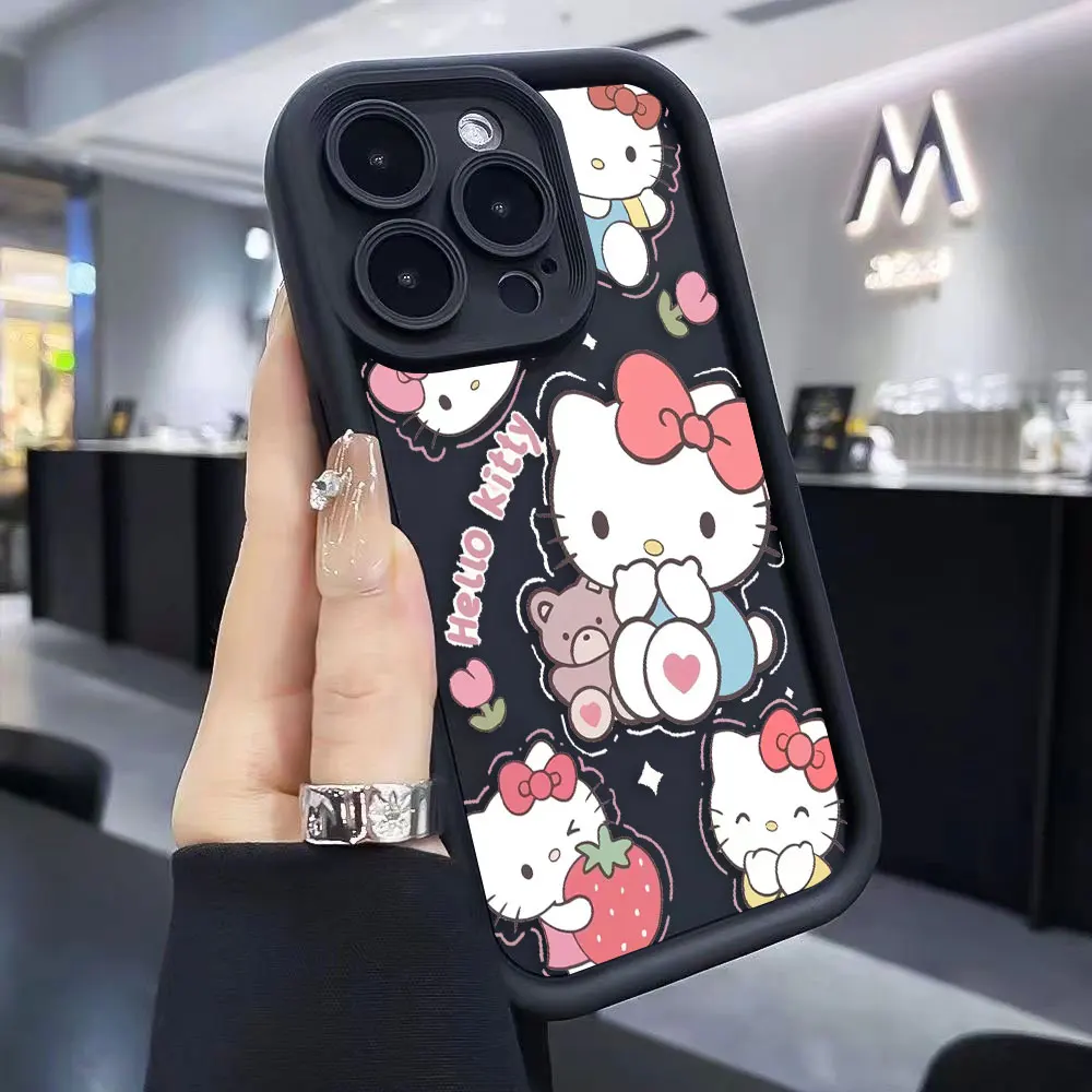 Cute Kuromi Hello Kitty My Melody Case For Infinix TECNO POP 8 CAMON 20 SPARK 10 20 SMART 5 6 7 8 HOT 10 20 30 30I 40 40I Case