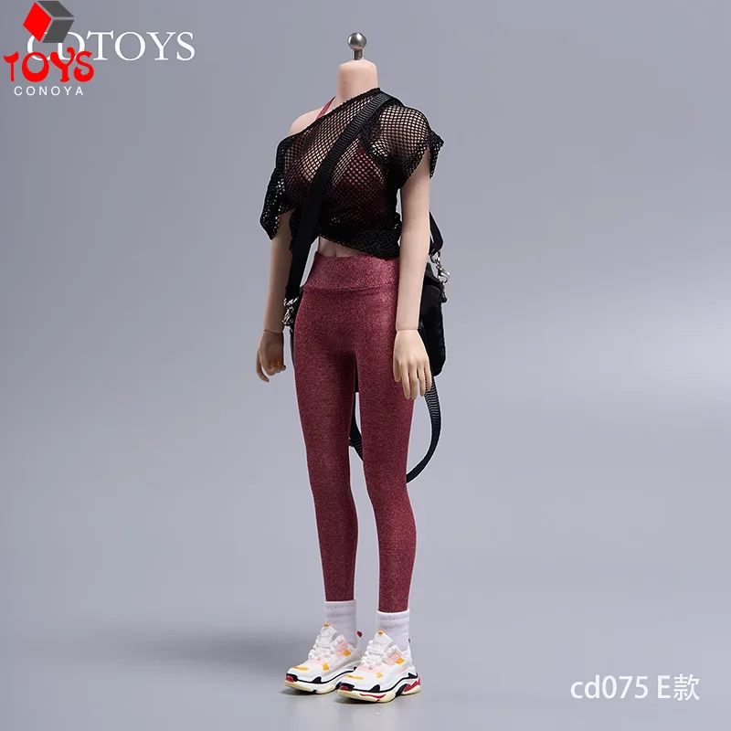 cdtoys cd075 1/6 Skala Yoga Anzug Sport Tragen Kleidung Modell Fit 12'' Weibliche Soldat Action Figur Körper Puppen