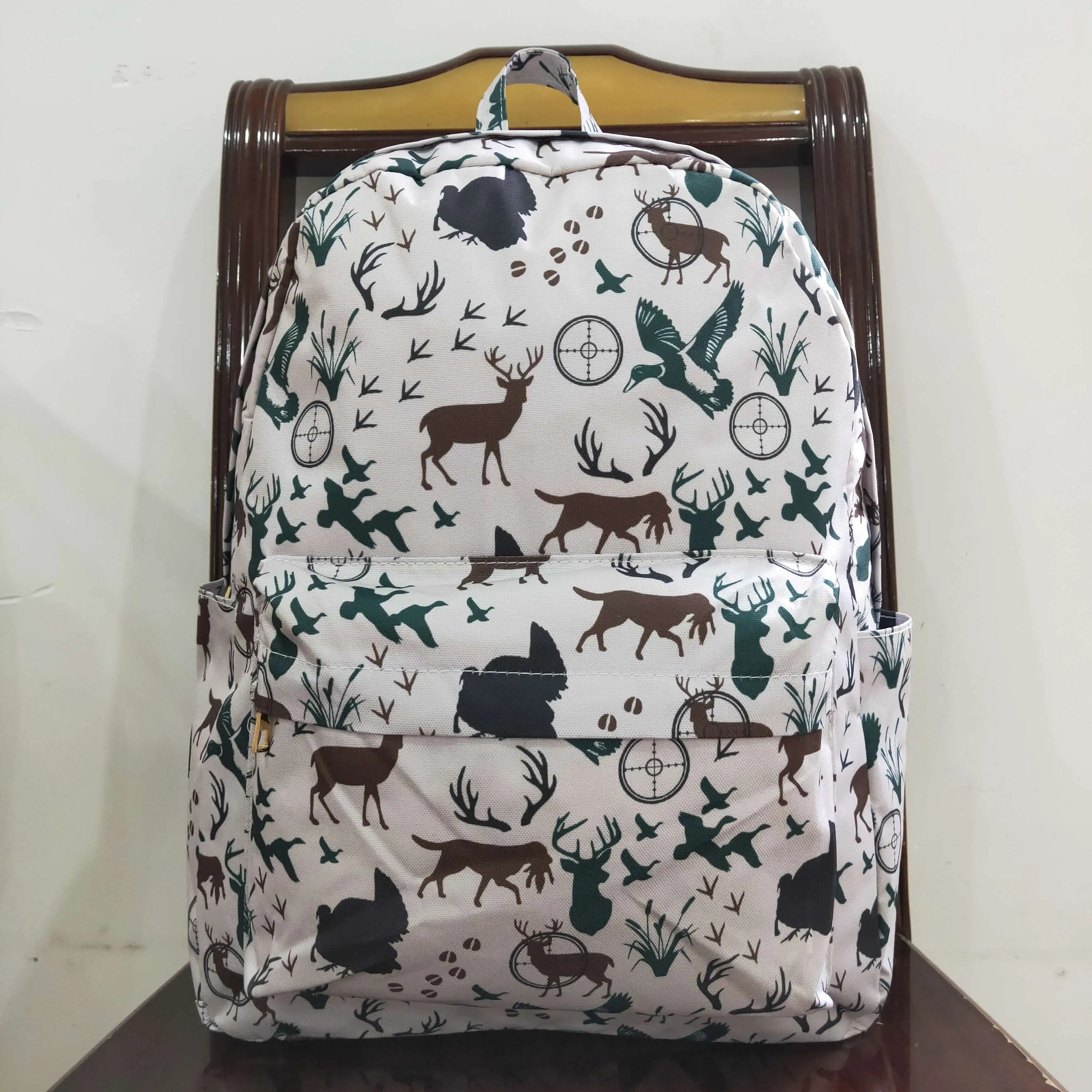 

Factory Wholesale Children Hunting Backpack Travel Daypack Toddler Deer Outdoor Portable Teen Girl Boy Kids Boutique School Bag