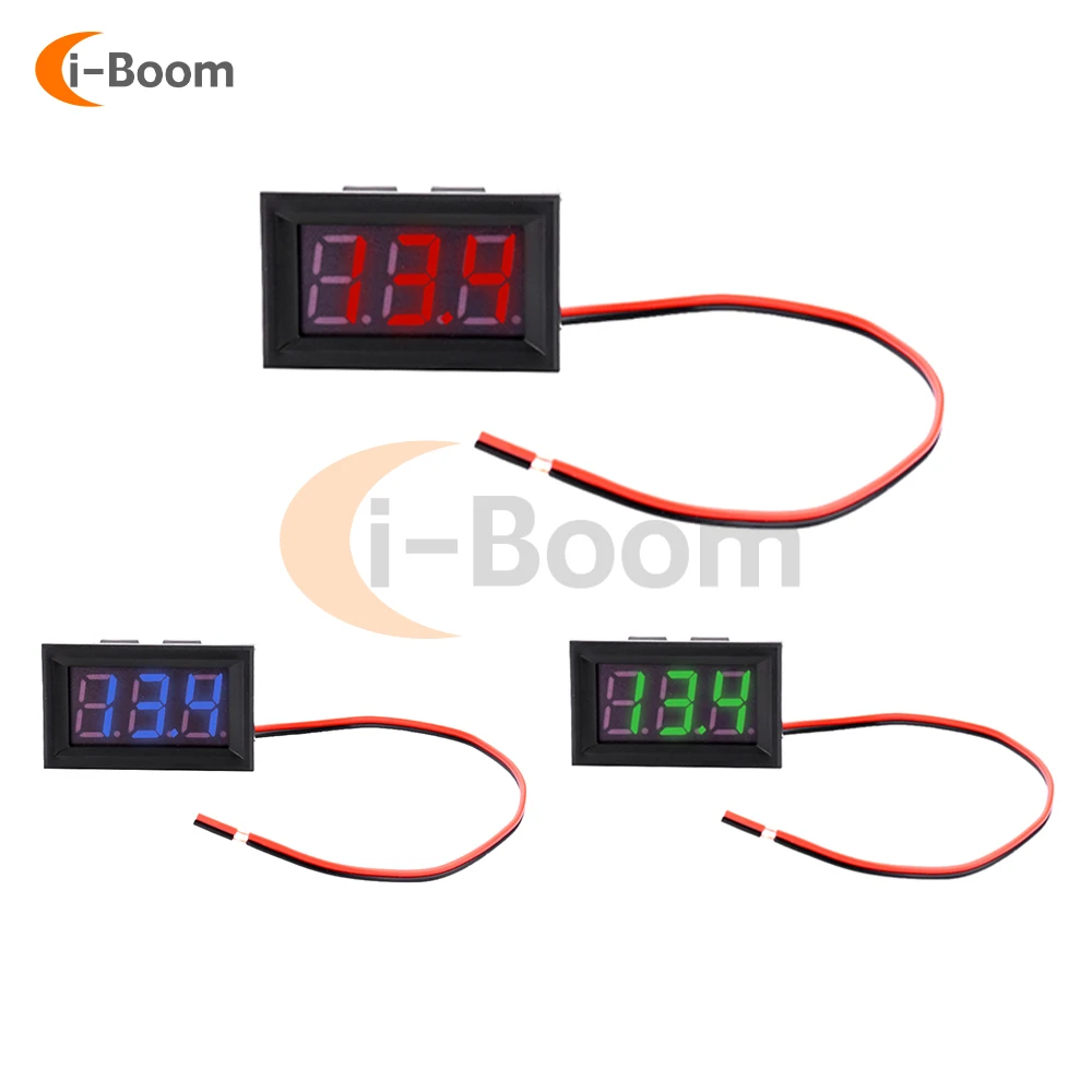 AC110V 220V LED Digital Voltmeter Voltage Measuring Instrument Volt Meter High Precision 0.56 Inch Voltage Monitoring