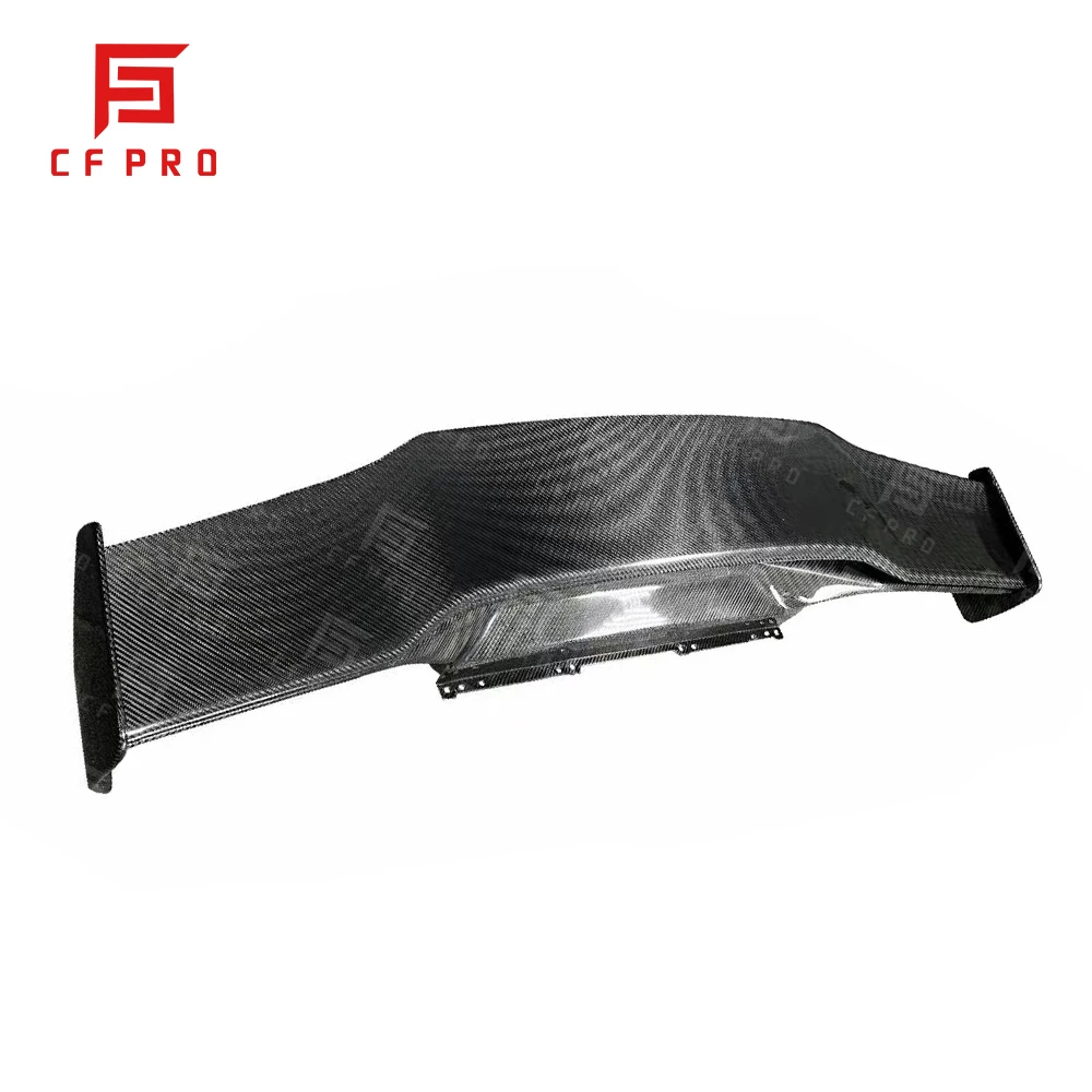 For Lamborghini LP580 LP610 Dry Carbon spoiler fins upgraded Vorsteiner-type tail Huracan exterior Spoiler fittin