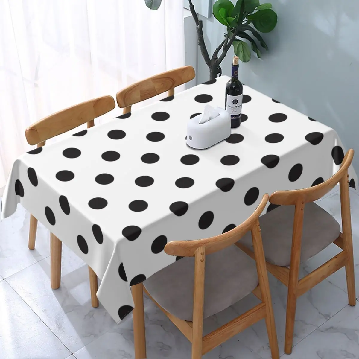 

Rectangular Tablecloth Tablecloth Fit 40"-44" Elastic Edge Table Cloth Table Covers