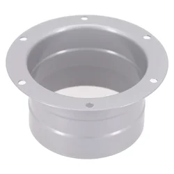 1pc 75-250mm Adapter złącze kołnierzowe metalowe złącze rury odpowietrzającej ściana rura powietrzna adapter kołnierzowy węża do systemów wentylacyjnych