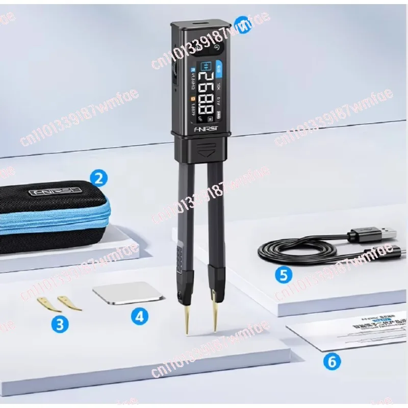 

LCR-ST2 two-in-one standard digital multimeter forceps type high-precision second generation handheld component tester 1 year