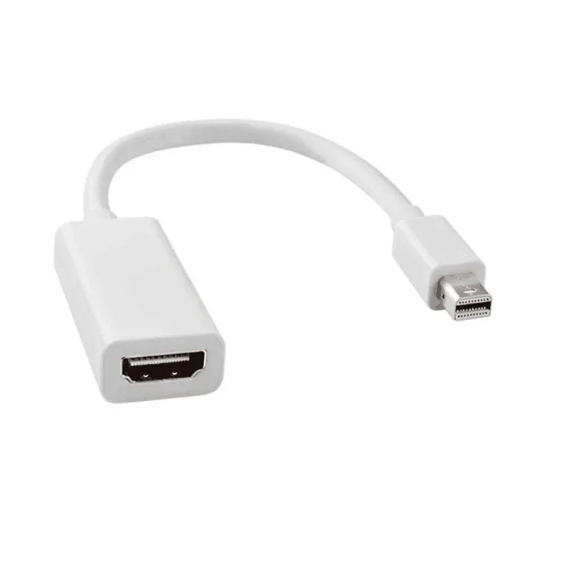 Mini Display Port to HDMI-compatible Cable Thunderbolt HDMI-compatible Converter Mini DP to HDMI-compatible Cable Adapter 1080P