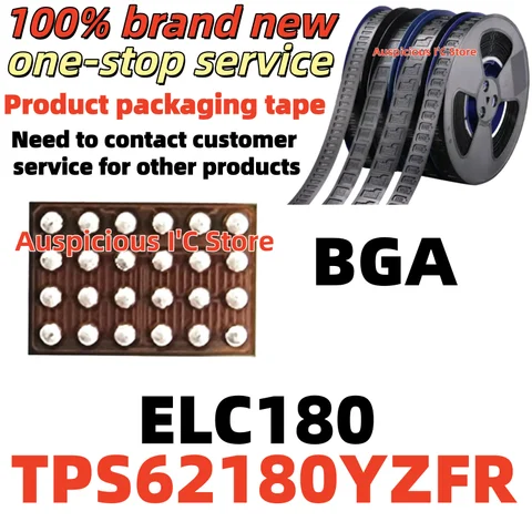 (2-10pcs) ELC180 TPS62180 TPS62180YZFR BGA