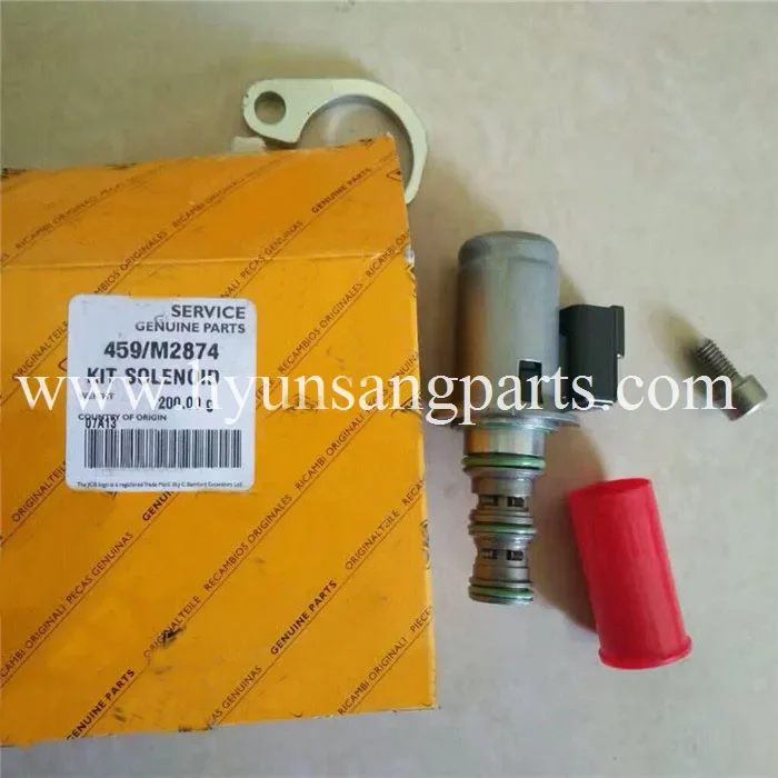 Hyunsang Excavator Parts Solenoid Valve 459M2874 YT35V00013F1 For JCB 531-70 550-140 SS620 PS760 PS720 SS640 PS745 SS740