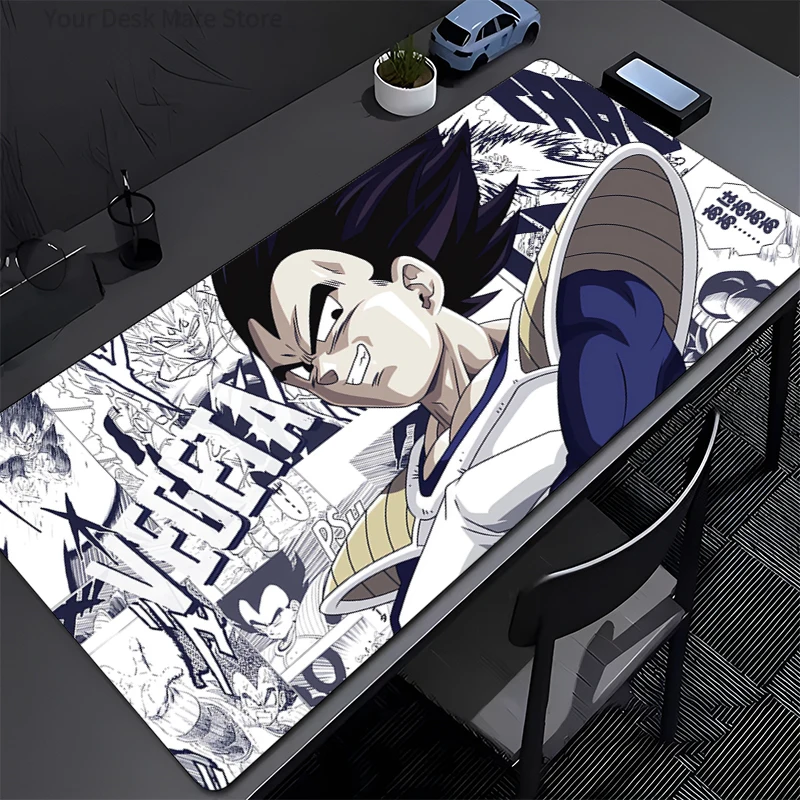 

Коврик для мыши Dragon Ball, офисный коврик для компьютерного стола, коврик для клавиатуры и мыши, подушка для ноутбука, большой противоскользящий коврик для стола, коврик для ПК, аниме-коврик для мыши