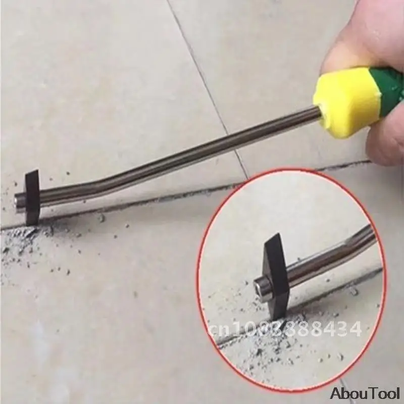 

Professional Ceramic tile grout remover Tungsten Steel Tile Gap cleaner Drill Bit for Floor Wall seam Cement Cleaning hand Tools