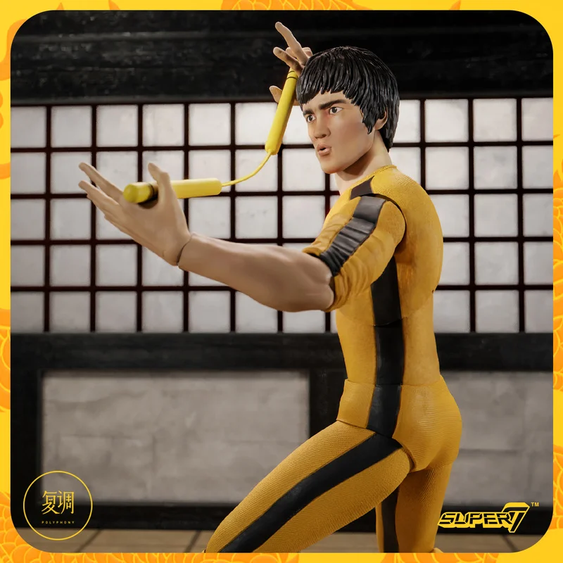 Super 7 Ultimate Edition Series 1 Action Figure - Bruce Lee Death Game Festival Gift Collectible Toy For Fans