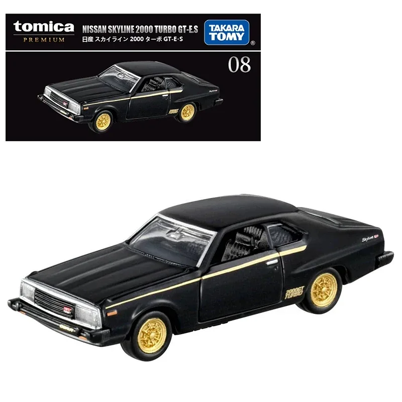 Takara Tomy Tomica Premium 08 NISSAN SKYLINE 2000 Turbo GT-E S 1/63 giocattoli in lega per auto veicolo a motore pressofuso modello in metallo 149408