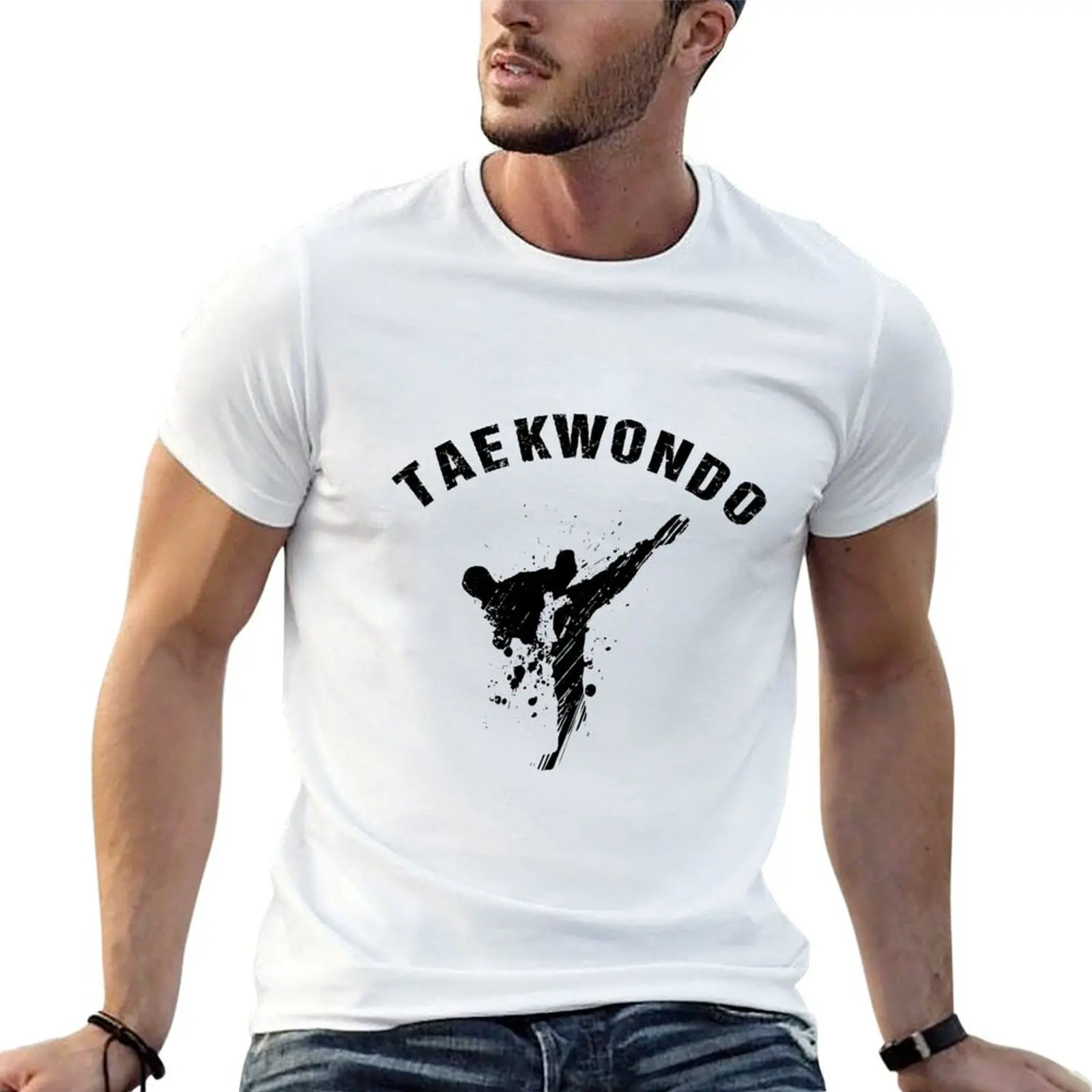 

Taekwondo  T-Shirt funny t shirts cotton funny t shirts dark humor t shirts designer T-shirt