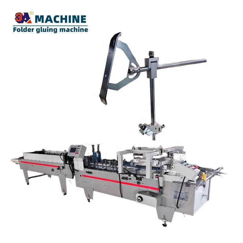 Automatic Manual Box Folding Gluing Machine Paper Beater Box Folder Gluer Spare Parts Case Packaging