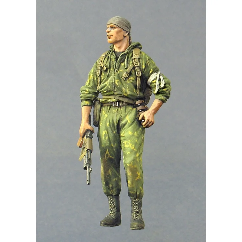 

1/35 Scale Die-cast Resin White Model Volunteers, Adjutant Needs To Manually Color The Model Free Shipping