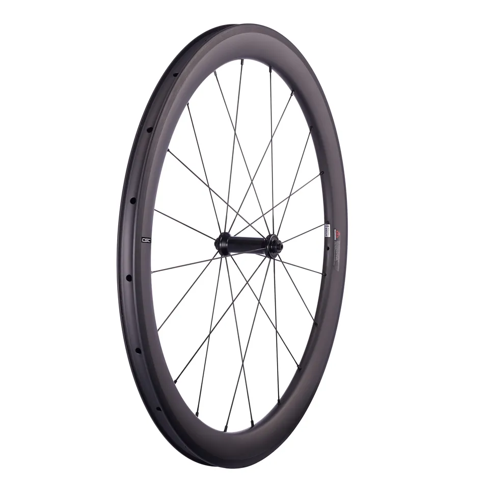 CSC 1280g UCI 700C レーシングバイク カーボンホイールセット 25/28mm