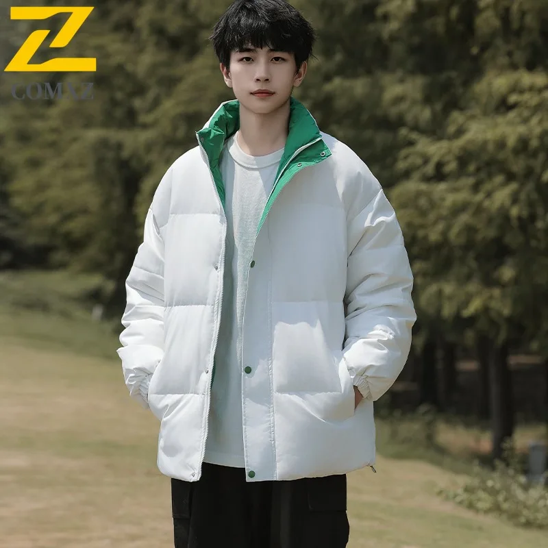 

COMXZ Мужская куртка для хлеба, брендовая внутренняя ветрозащитная легкая походная зимняя куртка, стильный дизайн, уличная стеганая куртка