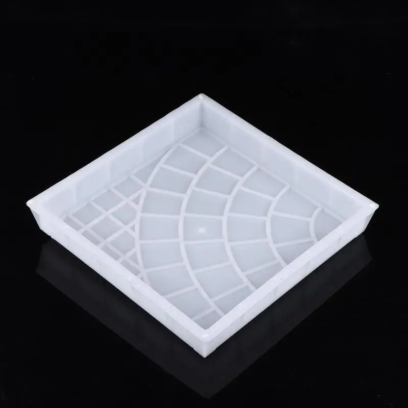 Garden Pavement Mold Plastic Brick Maker Concrete Path Mould for DIY Lawn Road Pavement Creating Unique Walkways view 2