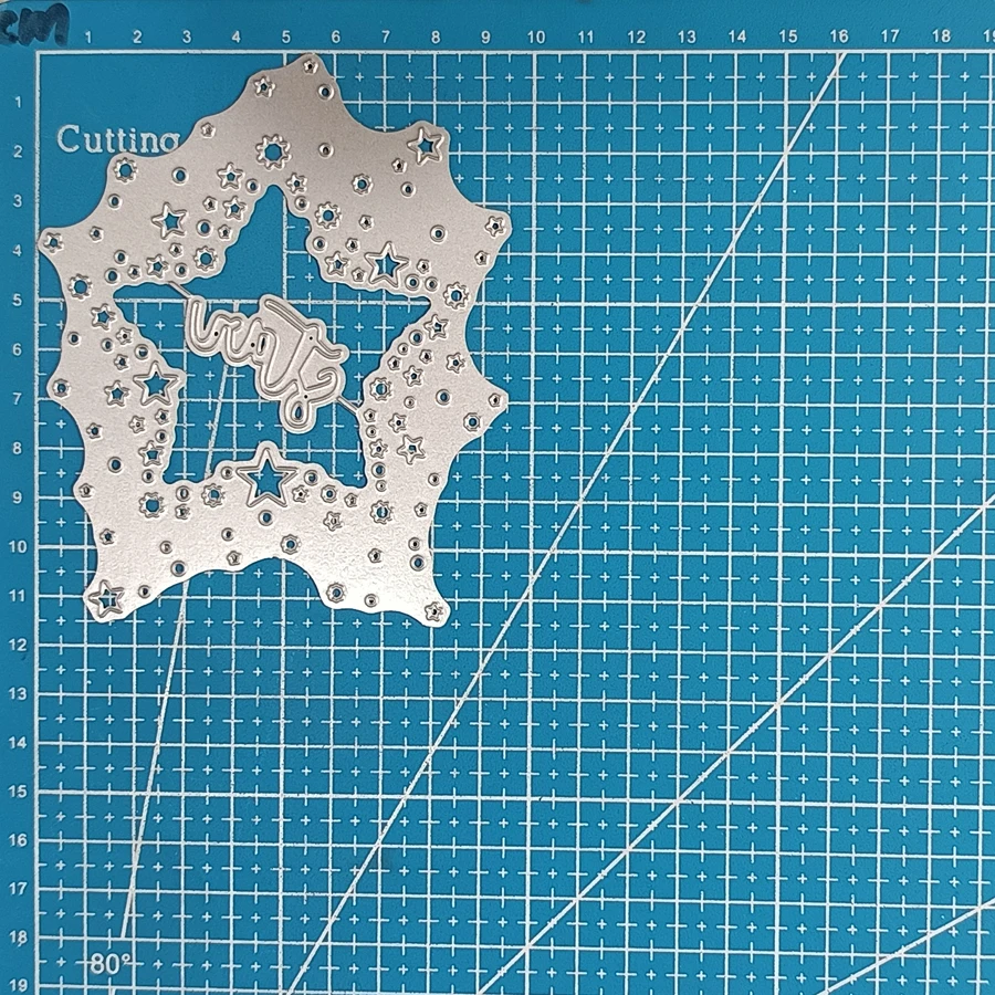 Lucky Goddess Metal Cutting Dies Shining Star Diy Scrapbooking Photo Album Decorative Embossing Paper Card Crafts