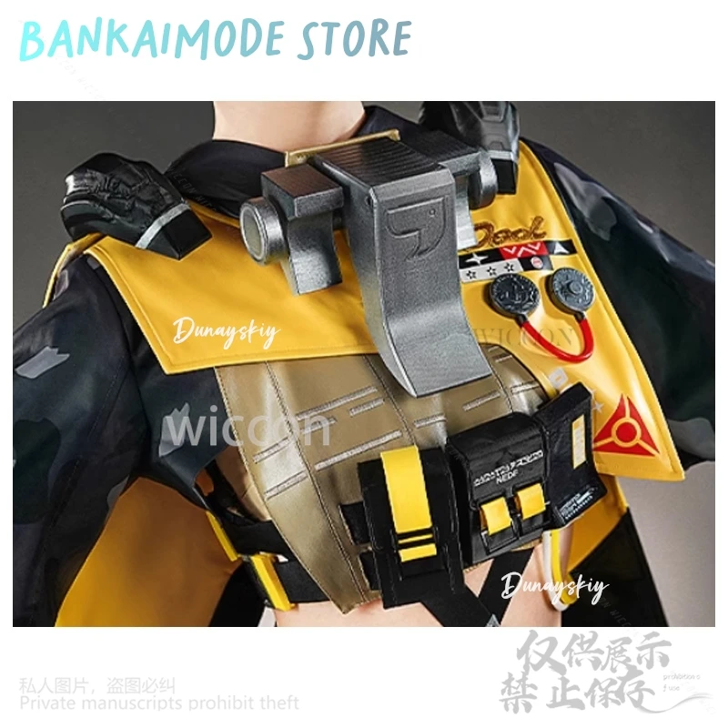 Anime Game Zenless Zone Zero Cosplay Oboles Squad Trigger Costume Props Glasses Sexy Jirai Kei Uniform For Girls Customized