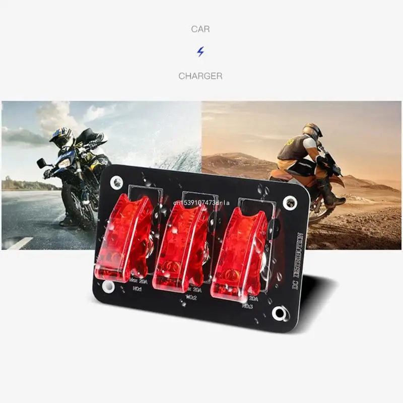 

Vehicle Modification Accessories 12-24V Panel with 20A for Yacht Dropship