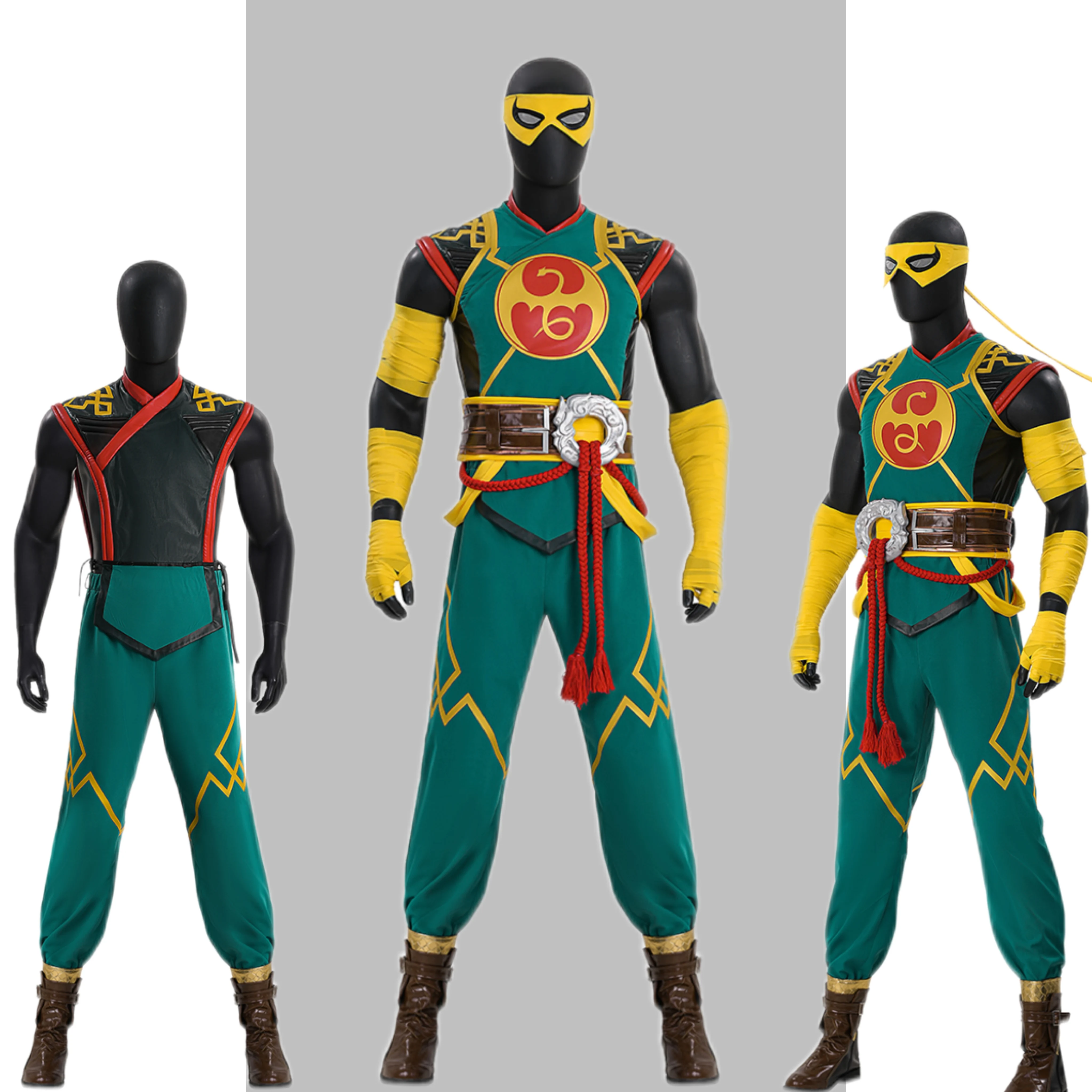 

Iron Cosplay Fist Rivals Costume Halloween Carnival Party Outfits