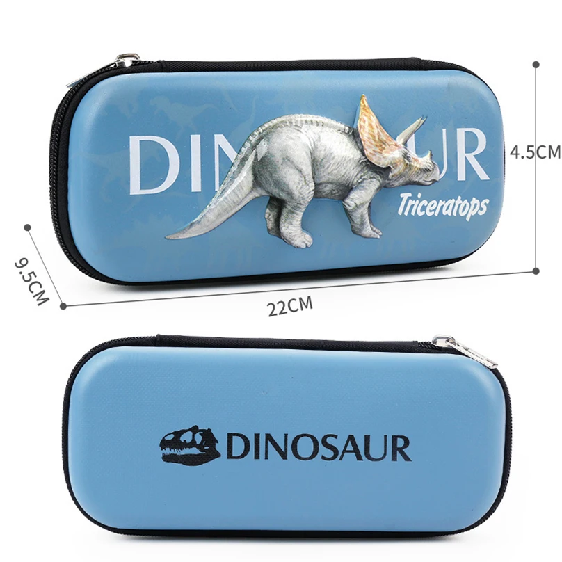 Dinosaur Pencil Case Kawaii Stationery Pencil Box Trousse Scolaire 3D School Supplies Pen Case Estuche Lapices Cute Pencilcase