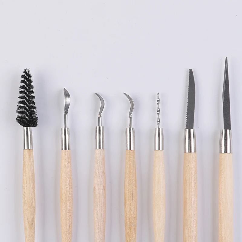 Artsecret New Style #J006 Pottery Clay Sculpture Handicraft Carving Art Double Tool Set