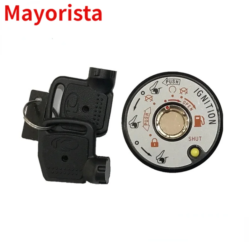 Mayorista For Kymco Xciting 250/300/400 Magnetic Lock Set/magnetic Control Lock/lock Head/key Blank