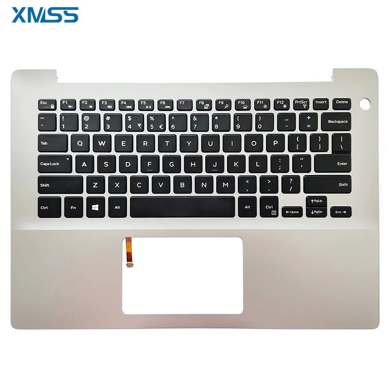 

Новая клавиатура США с упором для рук и подсветкой для Dell Inspiron 14-5000 5480 5485 5488