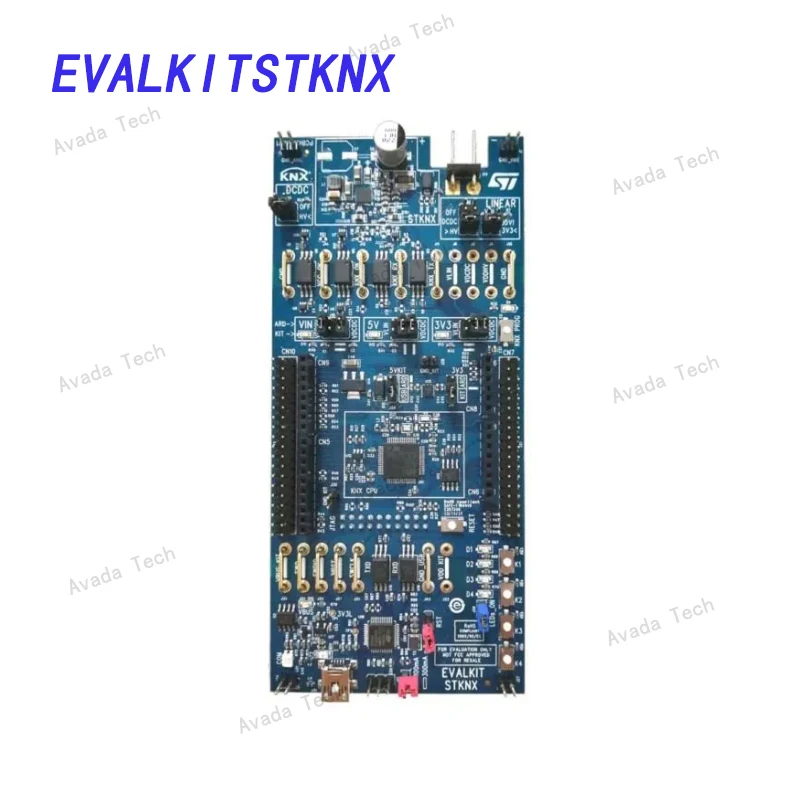 

Avada Tech EVALKITSTKNX Sub-GHz Development Tools Miniature transceiver STKNX evaluation and development kit