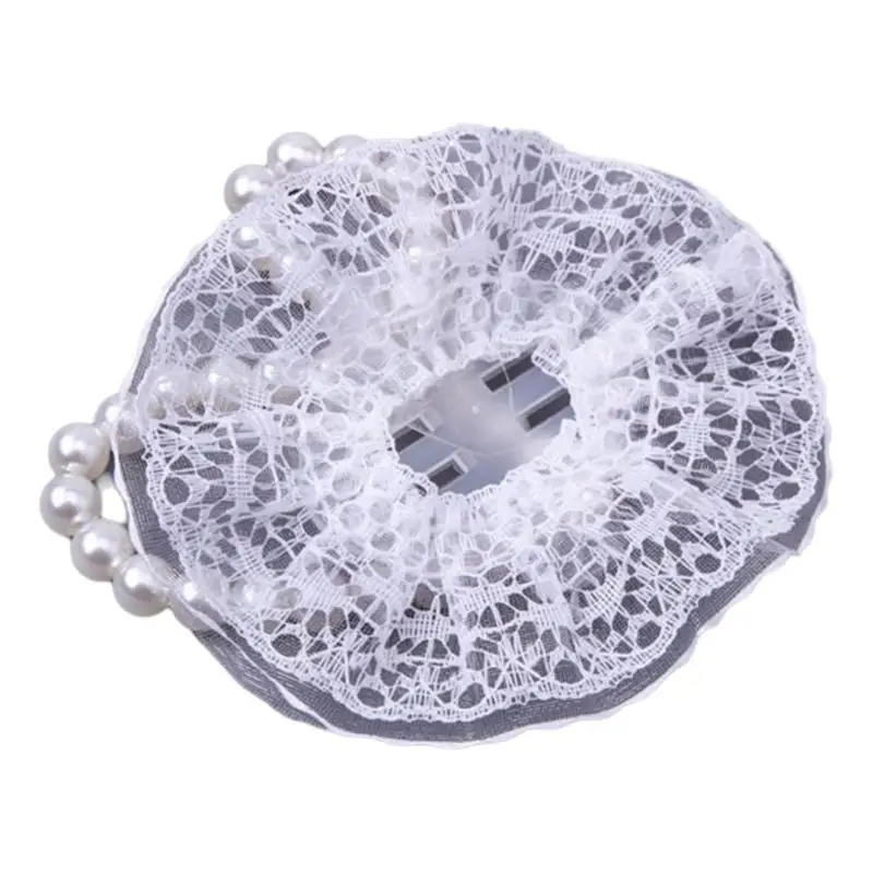 

A52E 12Pieces Pearls Wrist Corsage Elastic Bands for Wedding and Party Wrist Decors