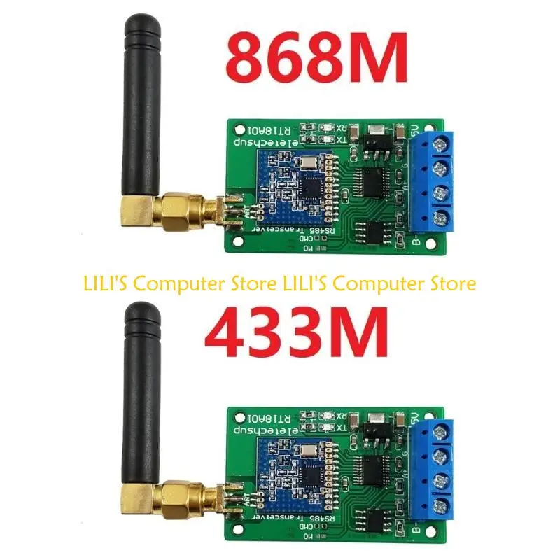A52B اللاسلكي RS485 Masterslave Control 433MHz/868MHz وحدة مكرر